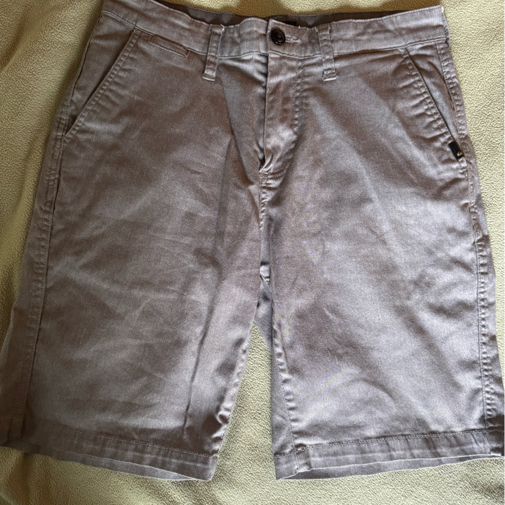 Quiksilver Gray Regular Fit Shorts